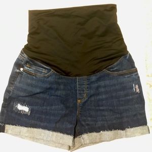 Loft maternity shorts